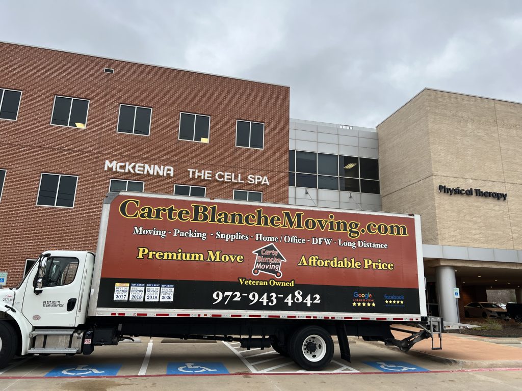 Carte Blanche Moving – Redefining the Moving Experience for Dallas and Beyond